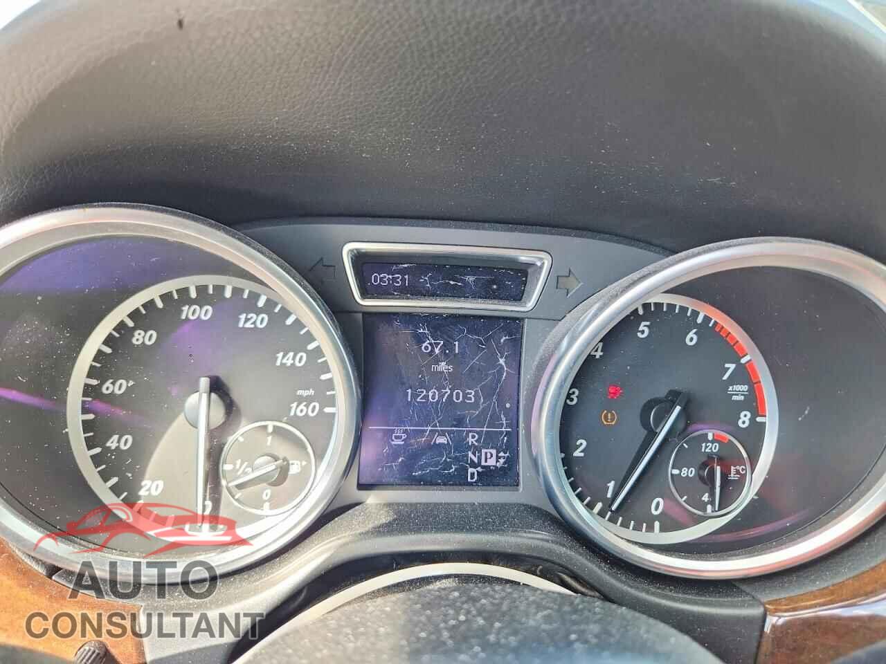 MERCEDES-BENZ M-CLASS 2012 - 4JGDA5HB8CA053640