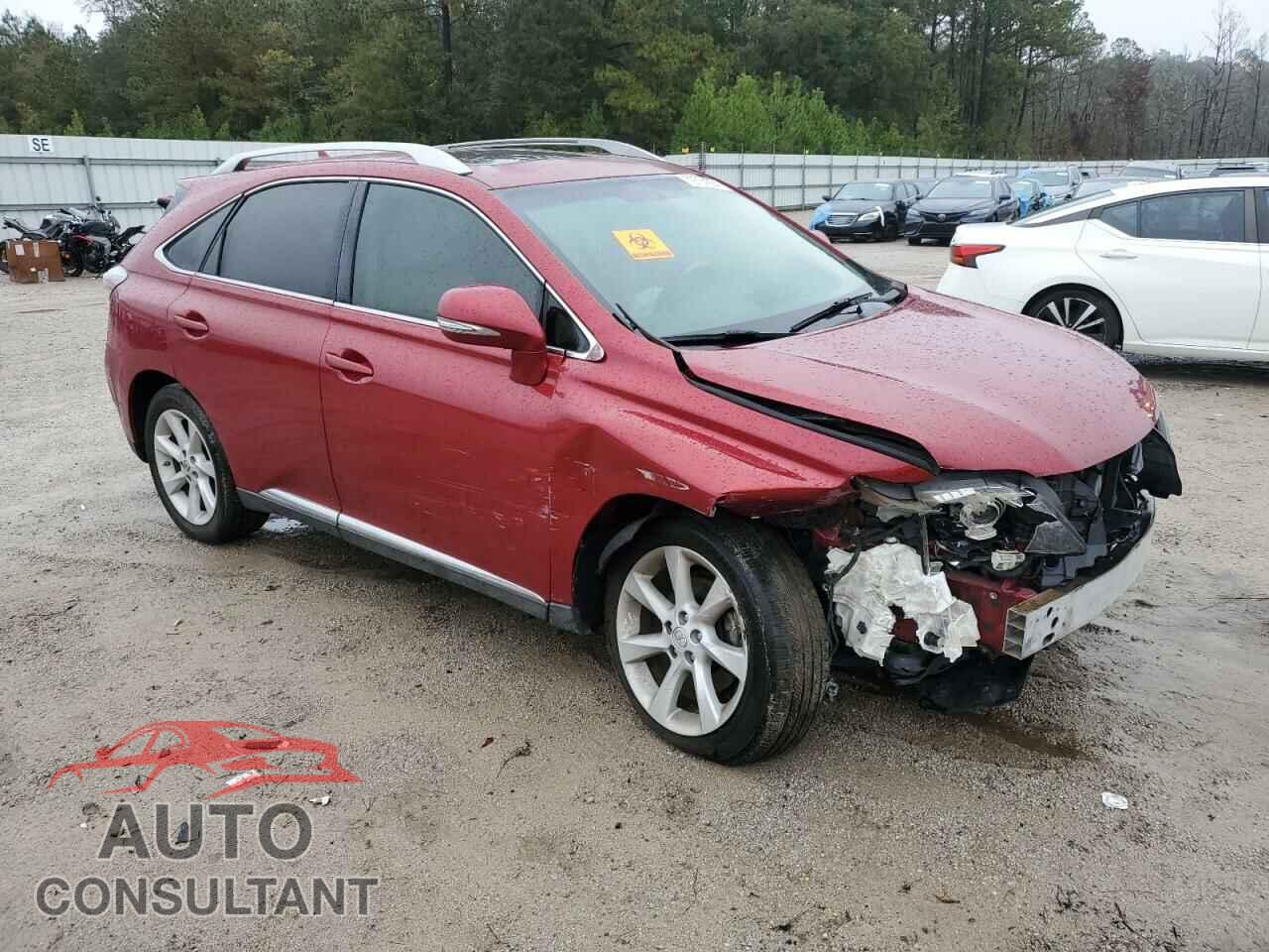 LEXUS RX350 2012 - 2T2ZK1BA5CC077952