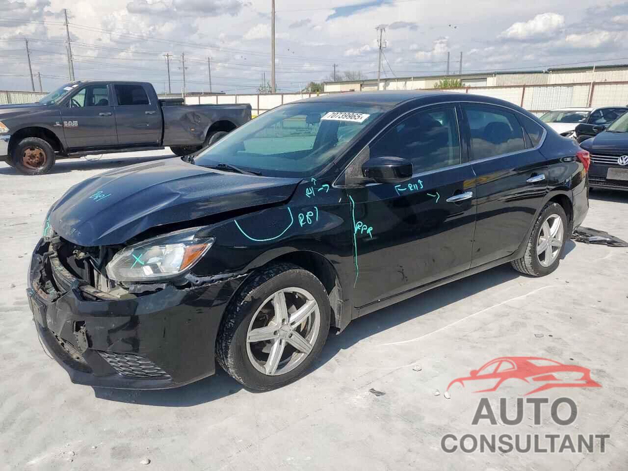 NISSAN SENTRA 2017 - 3N1AB7AP2HY384791