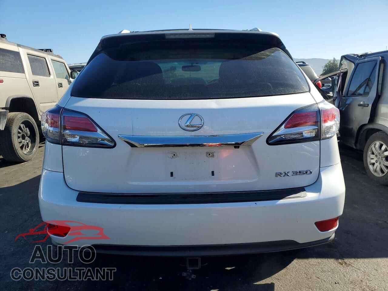LEXUS RX350 2013 - 2T2BK1BA5DC197298