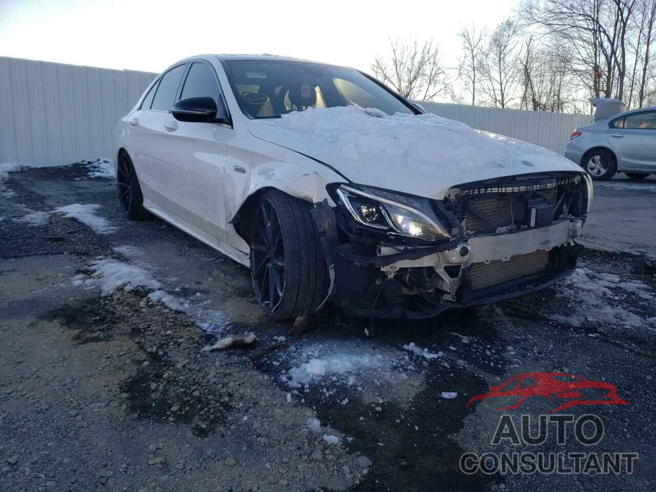 MERCEDES-BENZ C-CLASS 2016 - 55SWF6EB8GU108334