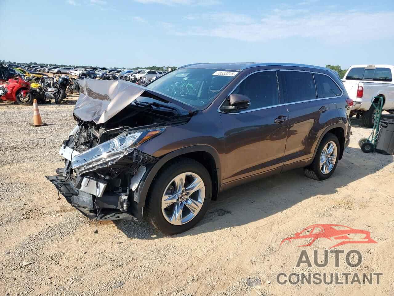 TOYOTA HIGHLANDER 2018 - 5TDDZRFH4JS885083