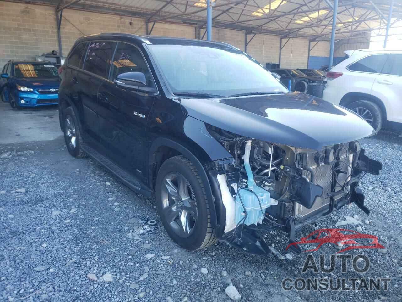 TOYOTA HIGHLANDER 2019 - 5TDDGRFH2KS054608