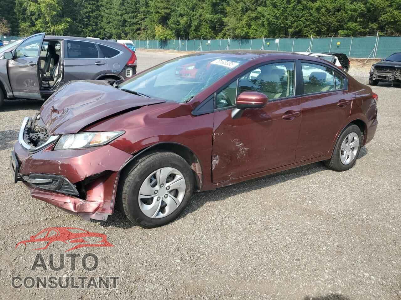 HONDA CIVIC 2015 - 19XFB2F54FE290696