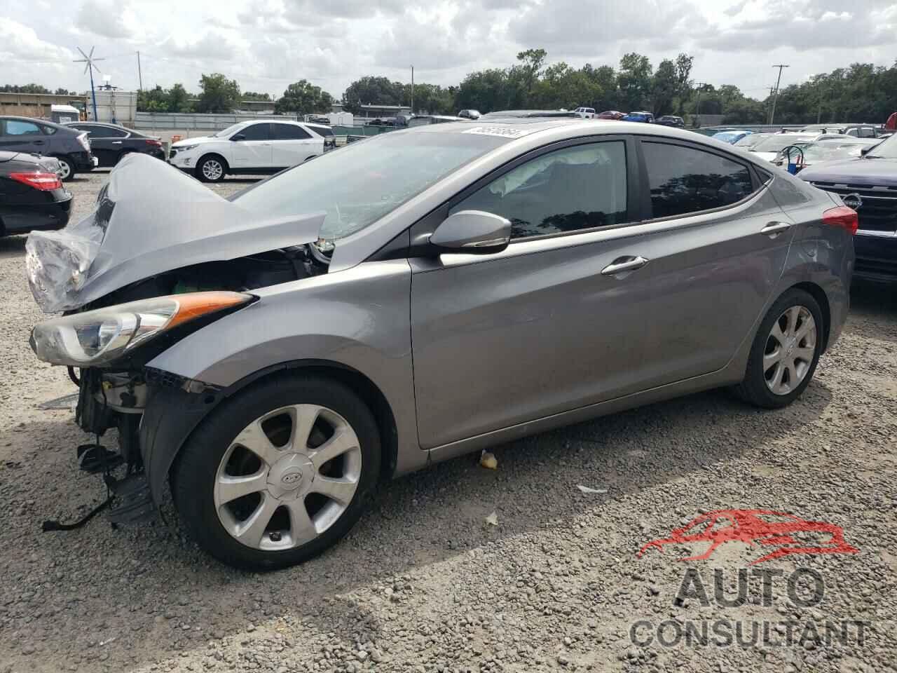 HYUNDAI ELANTRA 2011 - KMHDH4AE1BU117332