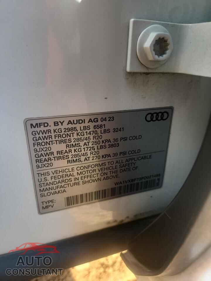 AUDI Q7 2023 - WA1VXBF73PD021455