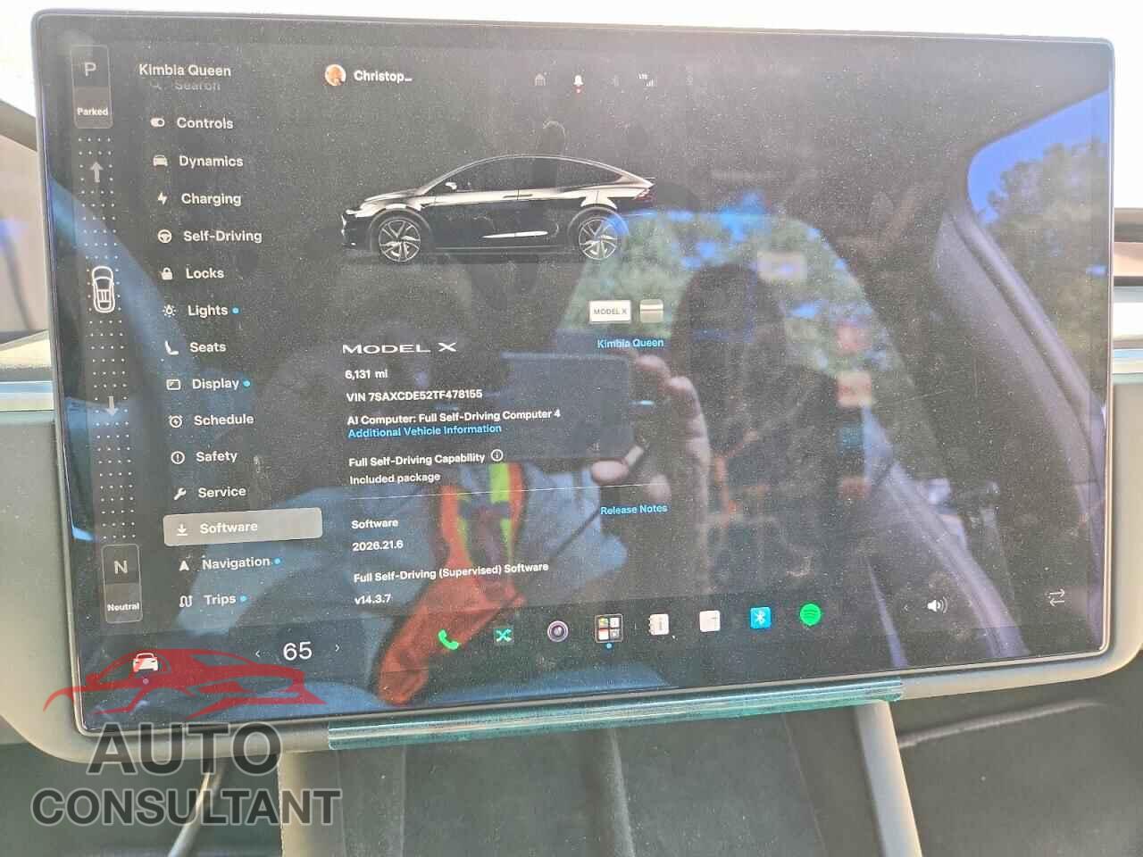 TESLA MODEL X 2026 - 7SAXCDE52TF478155