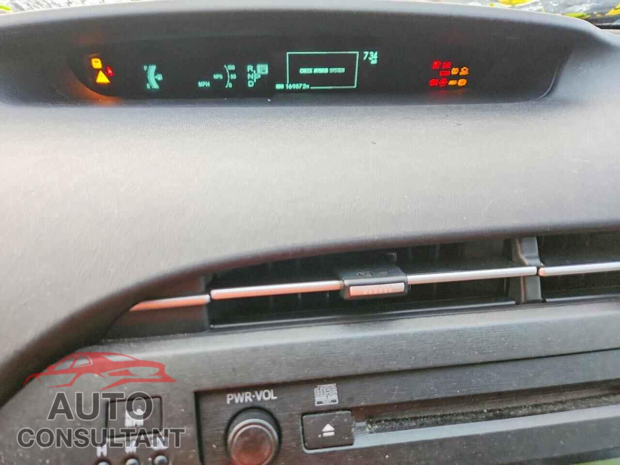 TOYOTA PRIUS 2011 - JTDKN3DU1B5372154