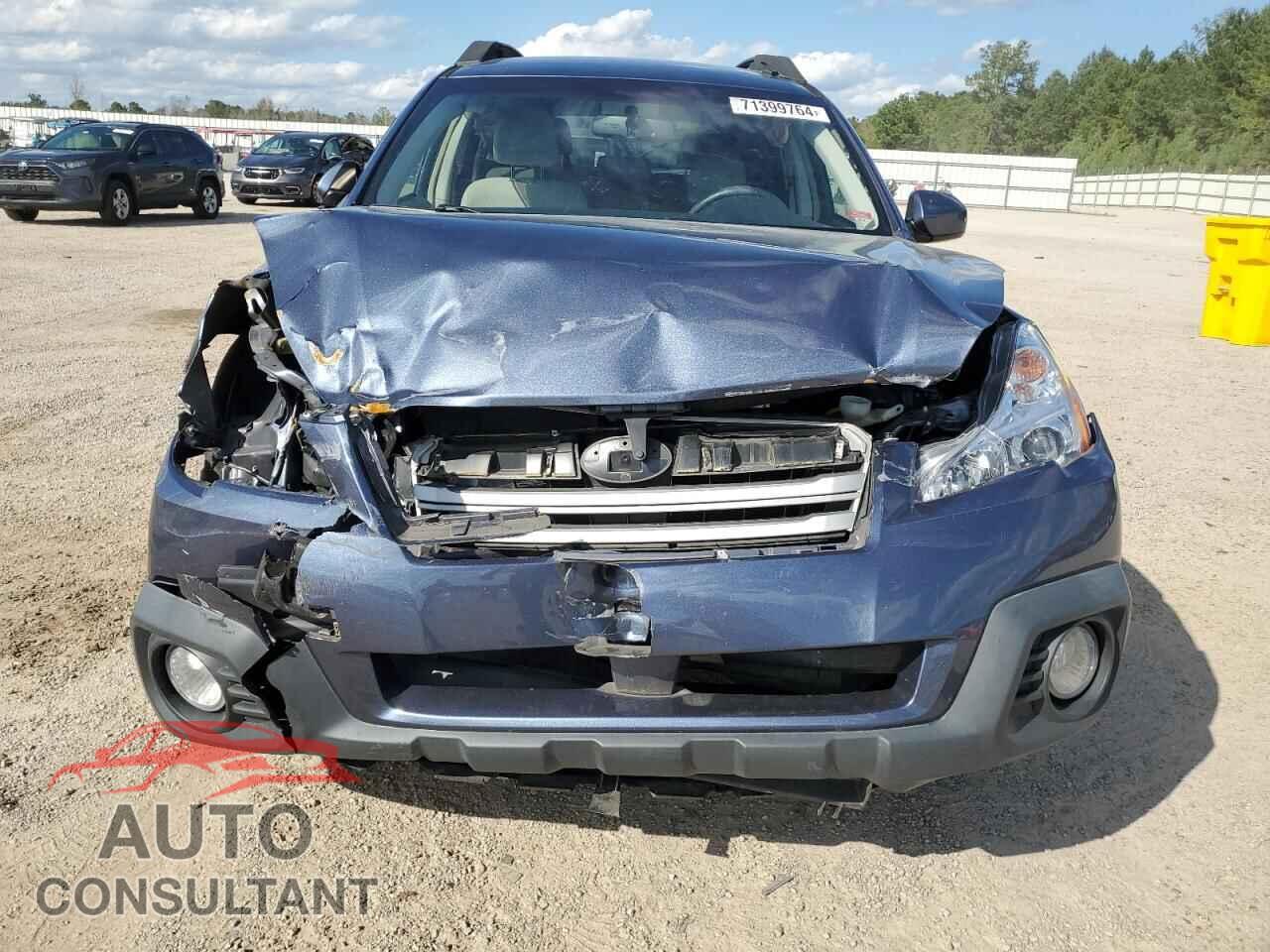 SUBARU OUTBACK 2013 - 4S4BRBCC6D3262377