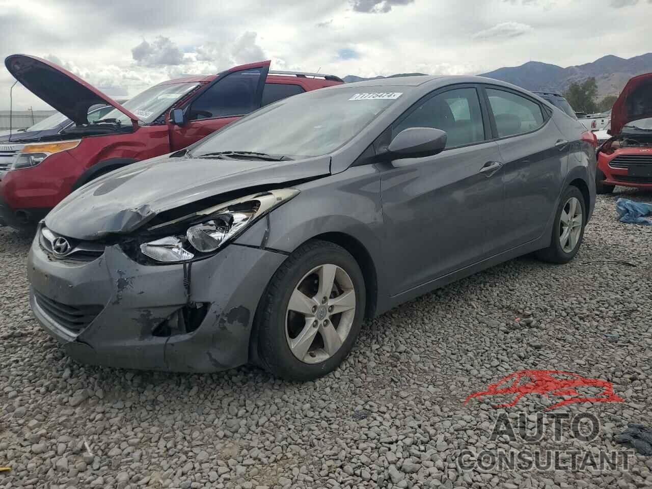 HYUNDAI ELANTRA 2012 - 5NPDH4AE6CH066426