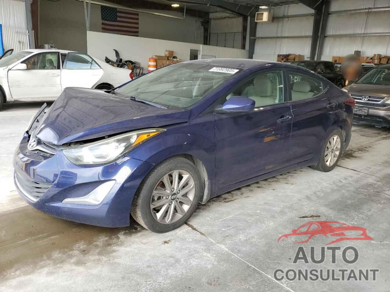 HYUNDAI ELANTRA 2014 - 5NPDH4AE3EH513491