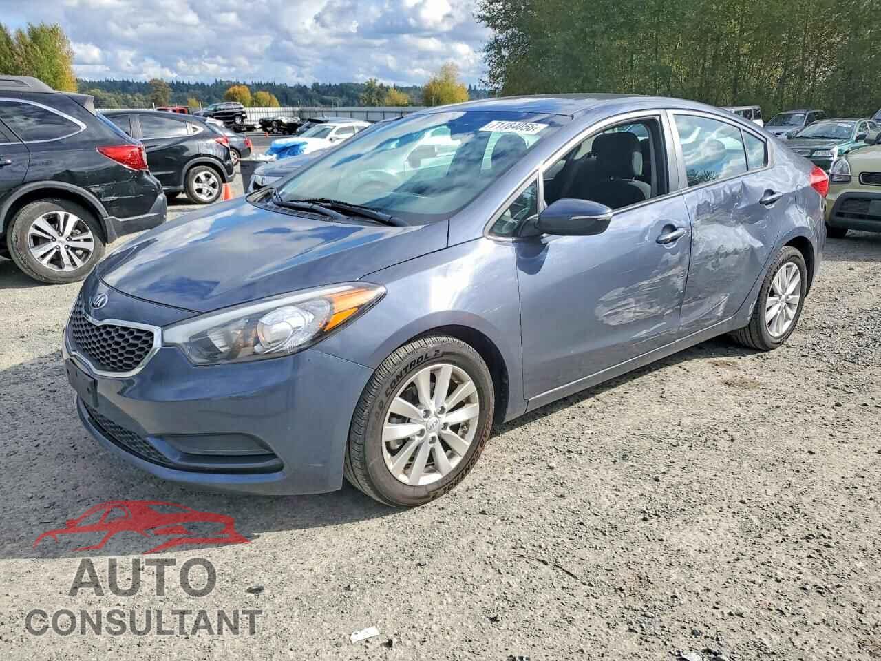 KIA FORTE 2014 - KNAFX4A66E5222467