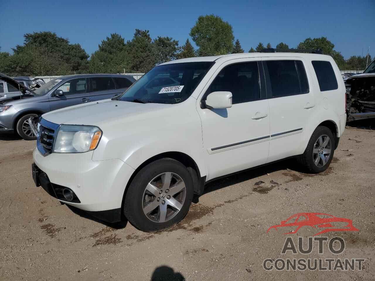 HONDA PILOT 2012 - 5FNYF4H9XCB033900