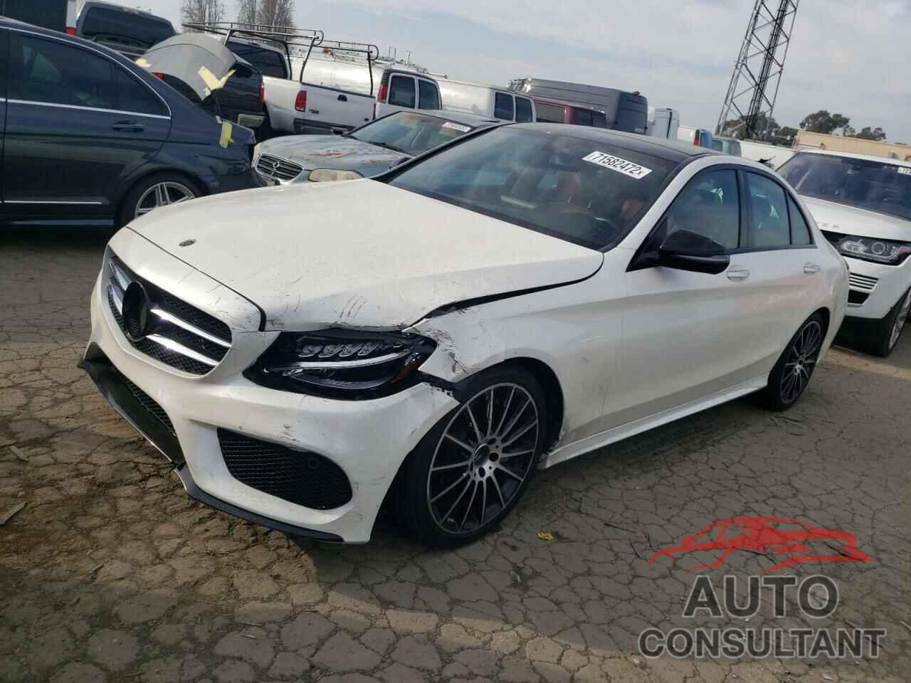 MERCEDES-BENZ C-CLASS 2017 - 55SWF4JB8HU224273