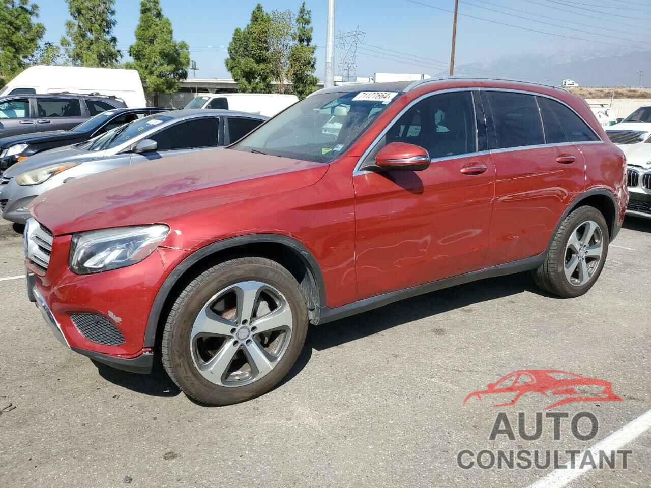 MERCEDES-BENZ GLC-CLASS 2017 - WDC0G4JB2HF139987