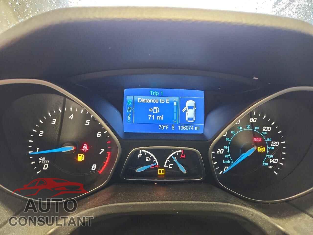 FORD FOCUS 2013 - 1FADP3F22DL317036