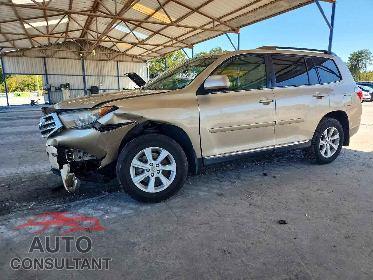 TOYOTA HIGHLANDER 2012 - 5TDBK3EH0CS126640
