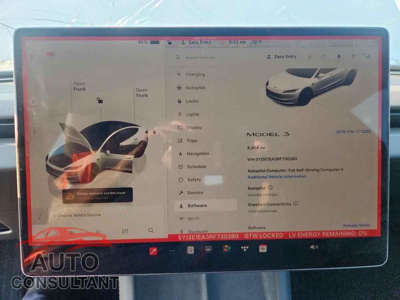TESLA MODEL 3 2024 - 5YJ3E1EA3RF730280