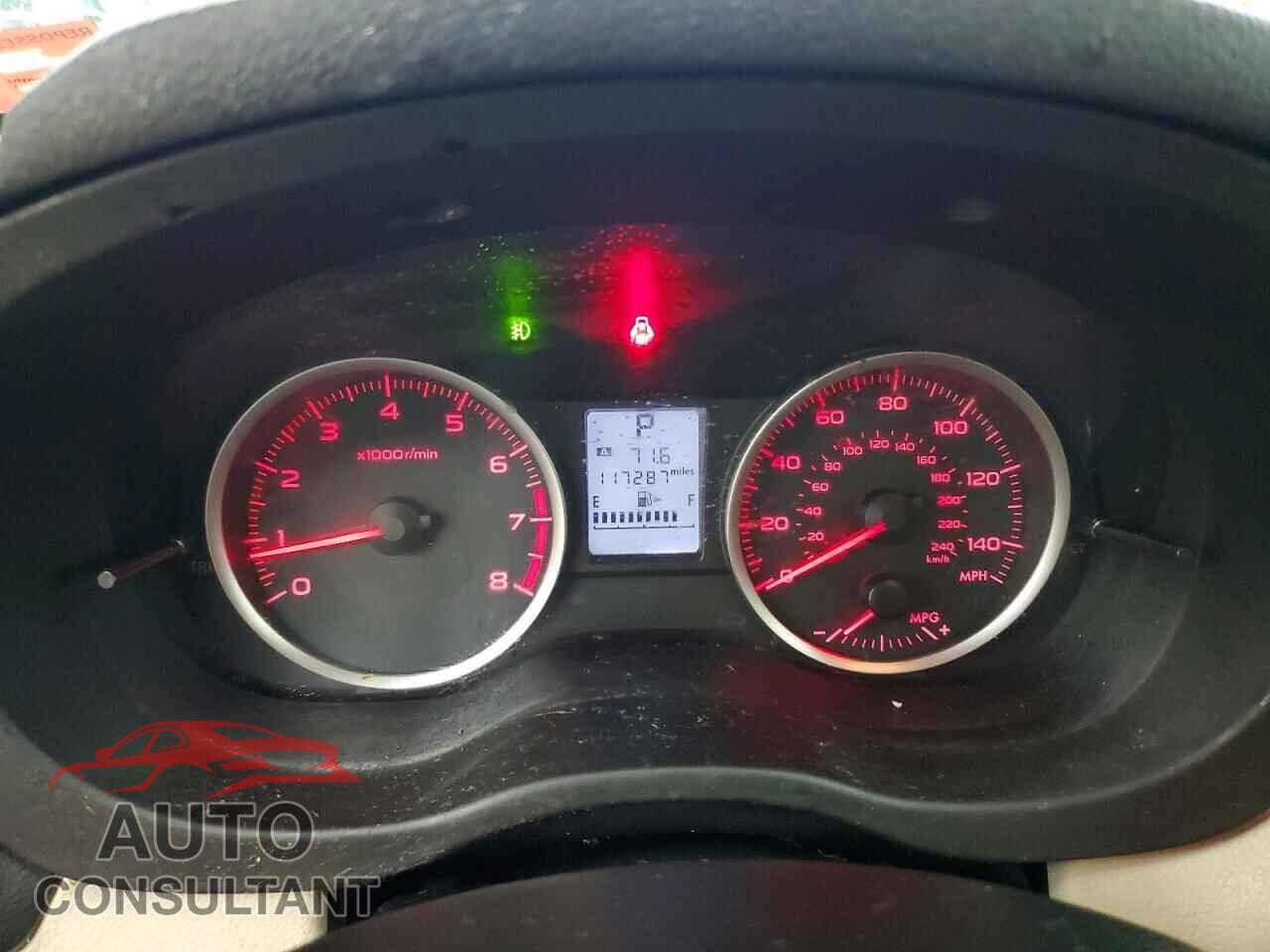 SUBARU XV 2013 - JF2GPAVC8D2215981