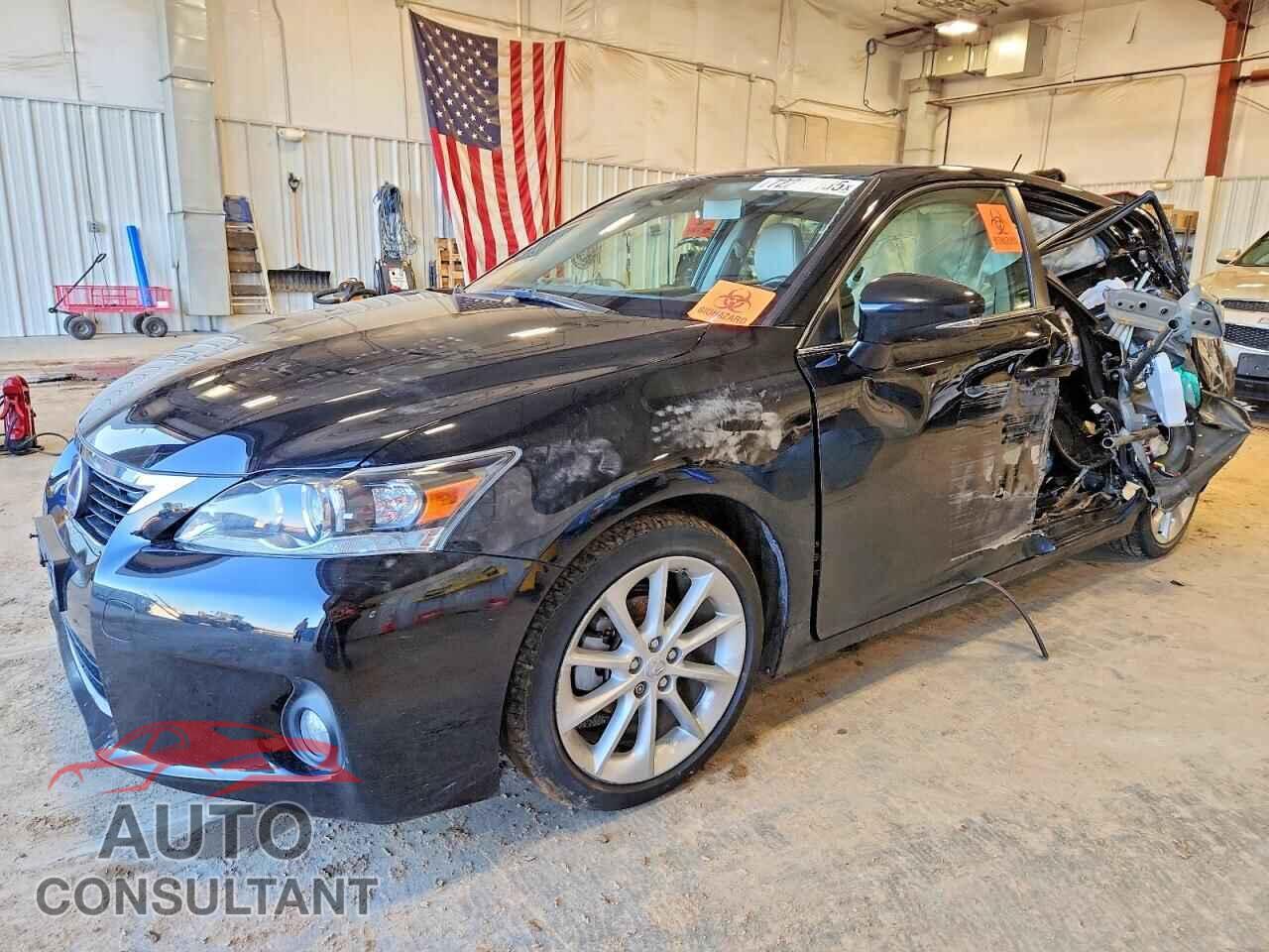 LEXUS CT 200 2011 - JTHKD5BH9B2033422