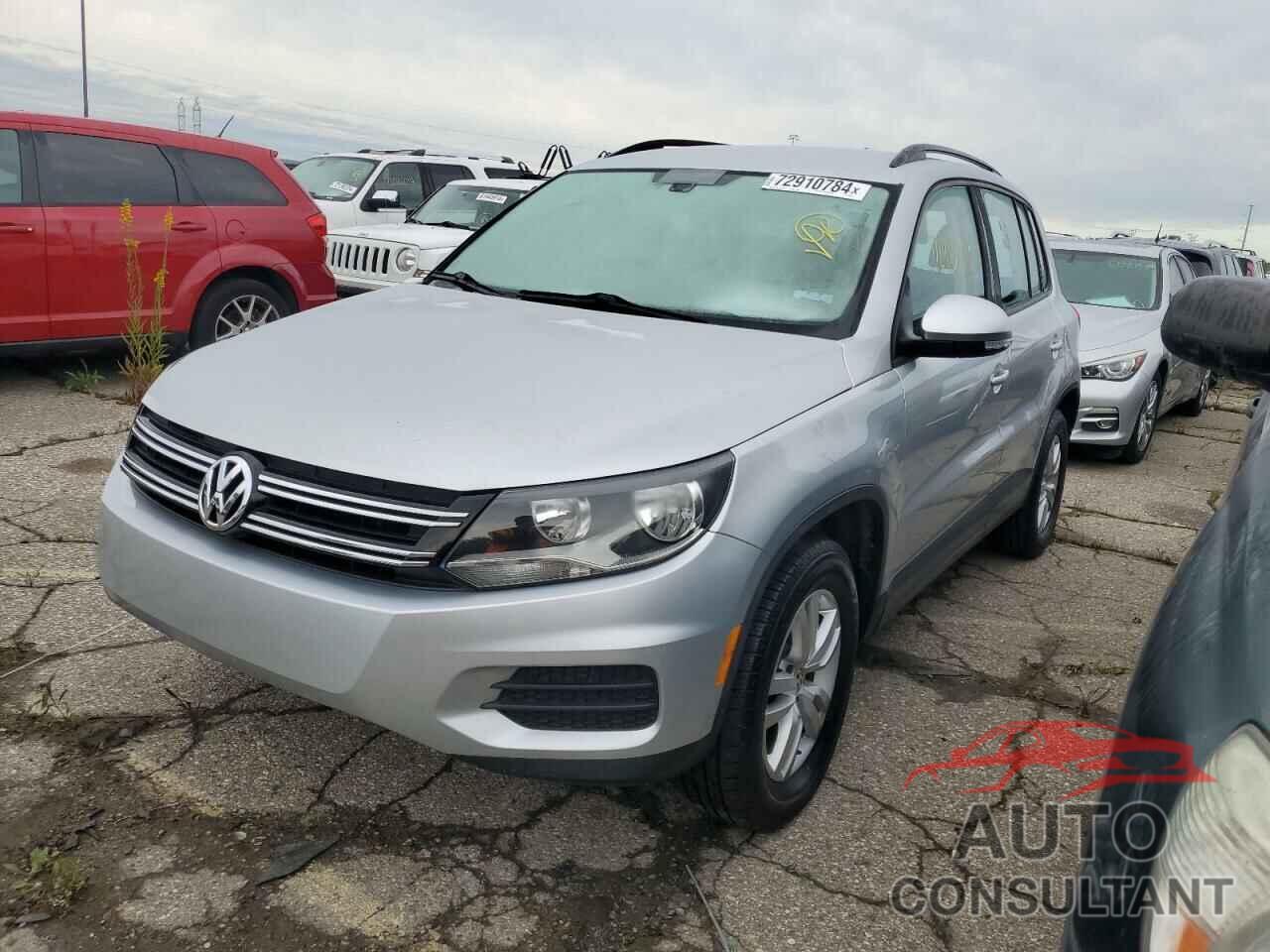 VOLKSWAGEN TIGUAN 2016 - WVGAV7AXXGW521675