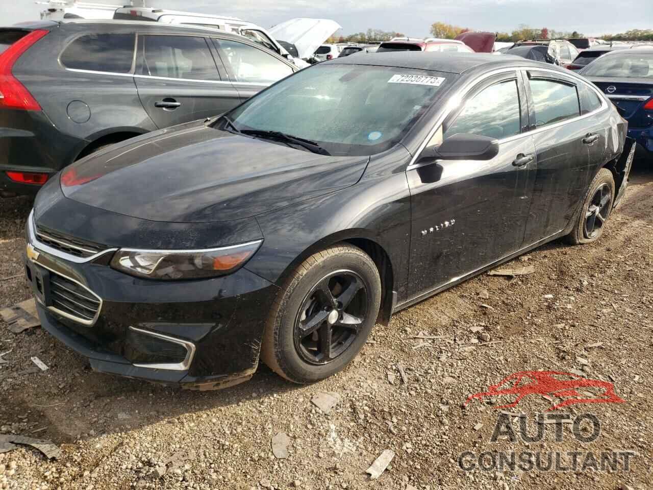 CHEVROLET MALIBU 2017 - 1G1ZB5ST9HF242146
