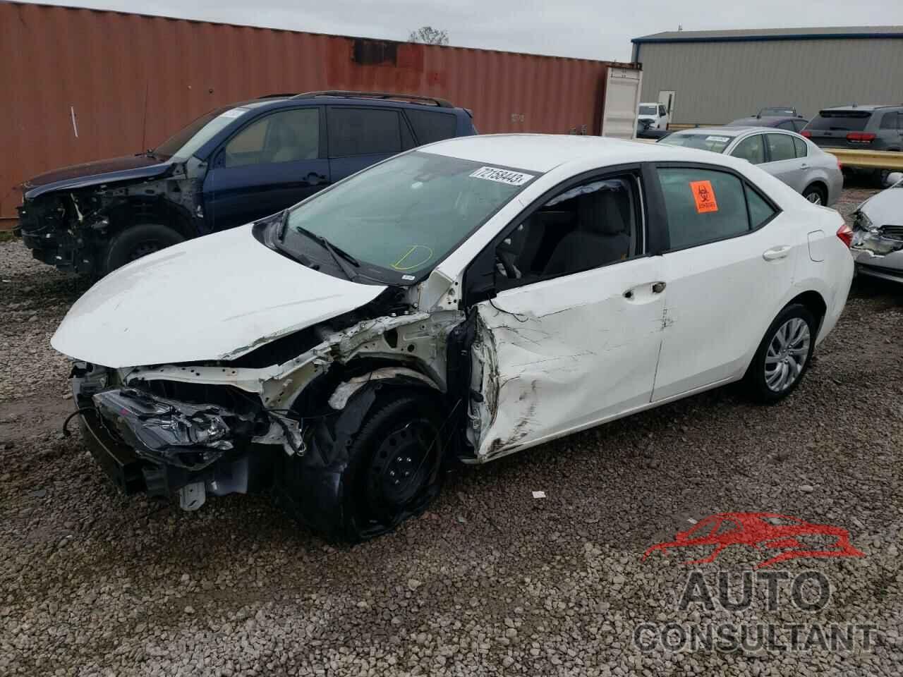 TOYOTA COROLLA 2019 - 5YFBURHE3KP862798