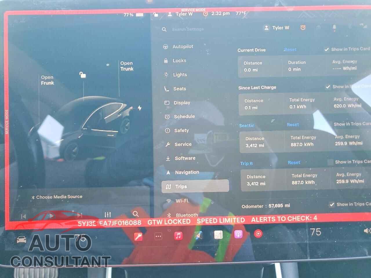 TESLA MODEL 3 2018 - 5YJ3E1EA7JF016088