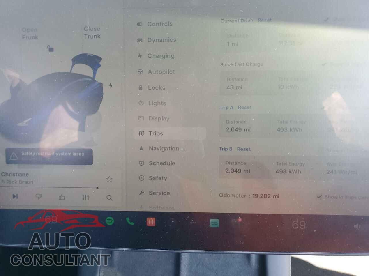 TESLA MODEL 3 2022 - 5YJ3E1EB8NF273601
