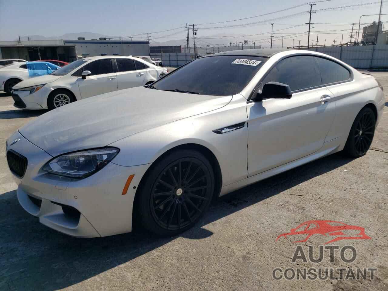 BMW 6 SERIES 2013 - WBAYM1C51DDZ02396