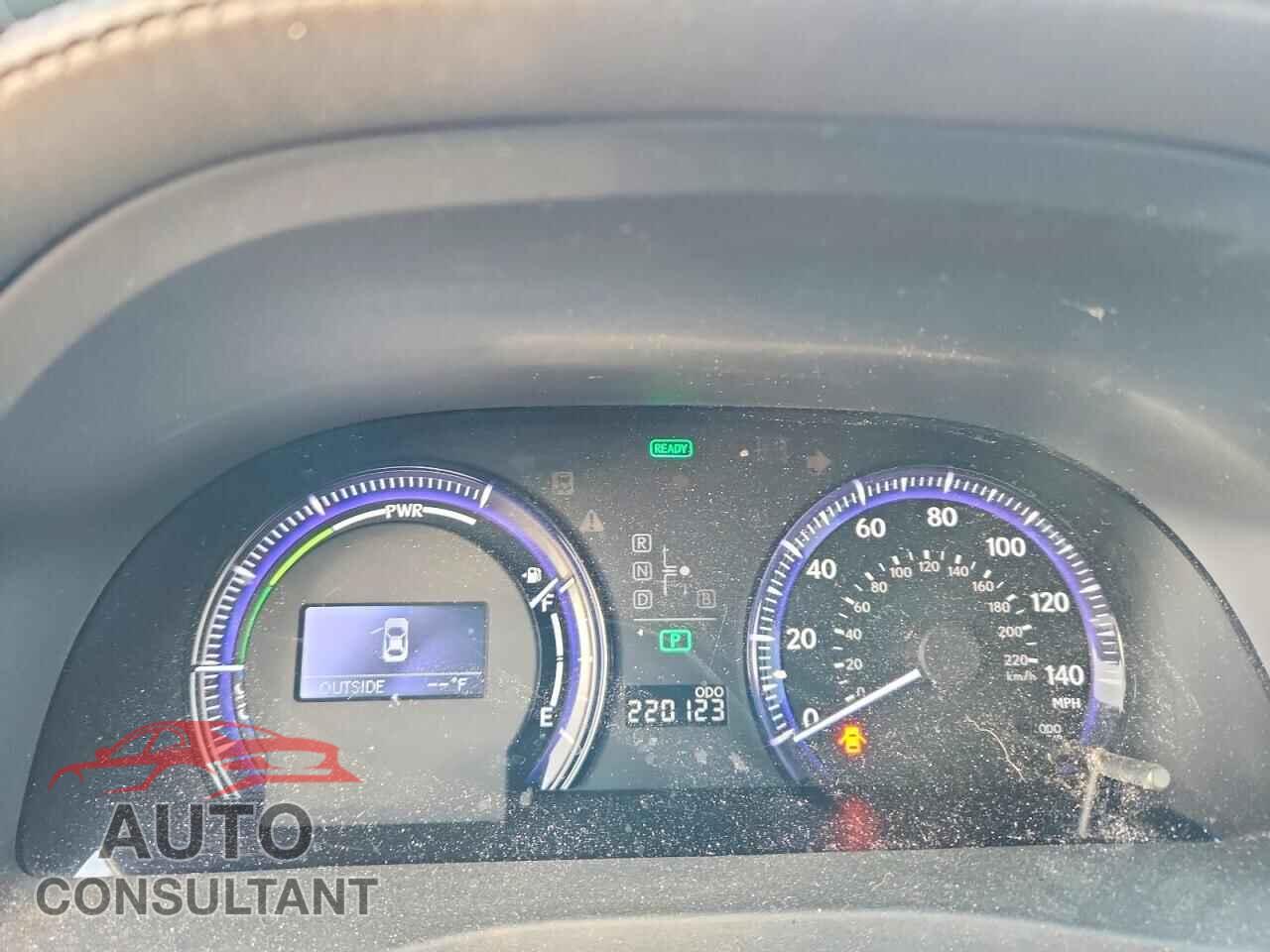 LEXUS HS 2010 - JTHBB1BA1A2020938