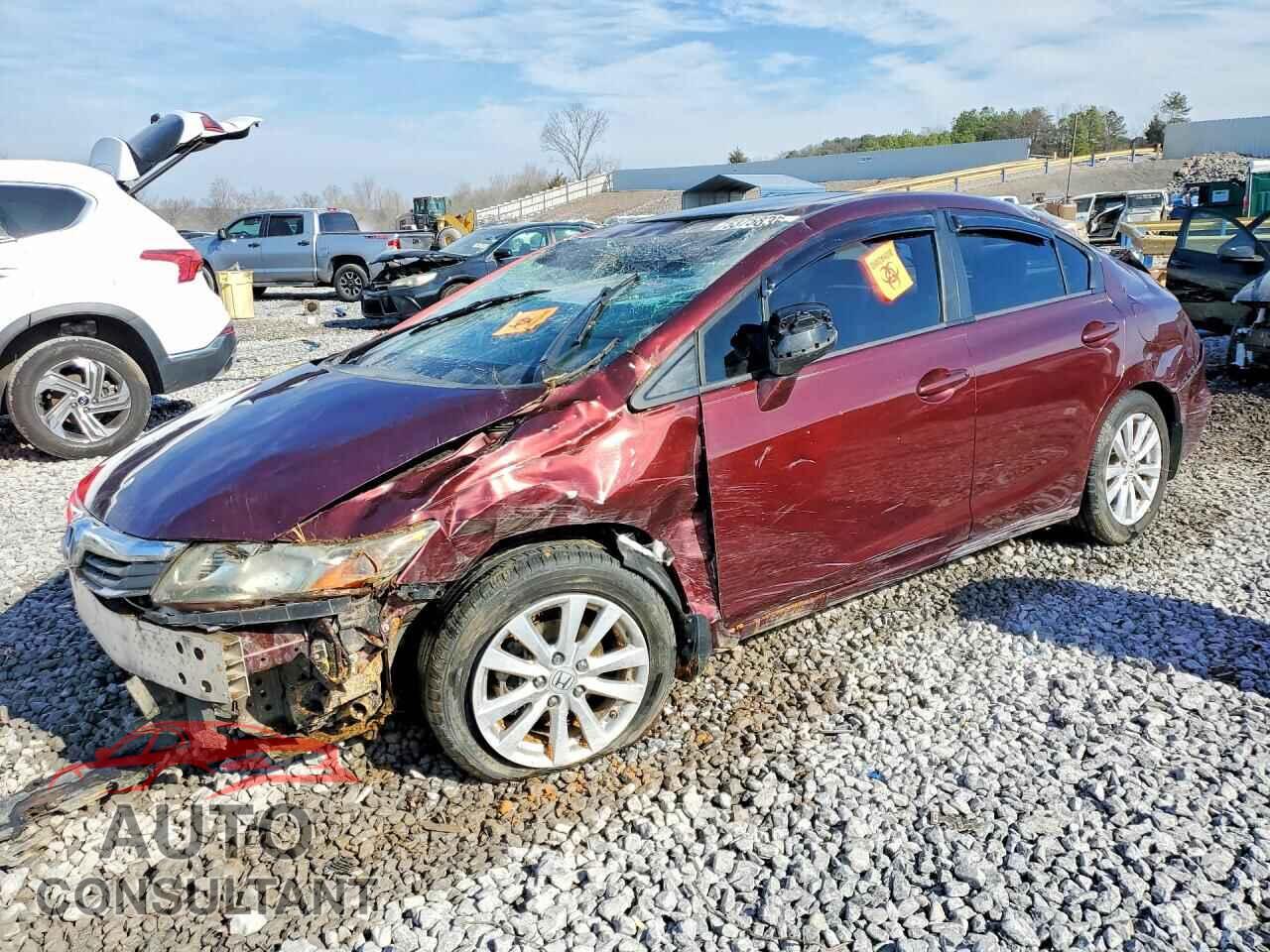 HONDA CIVIC 2012 - 19XFB2F84CE100109