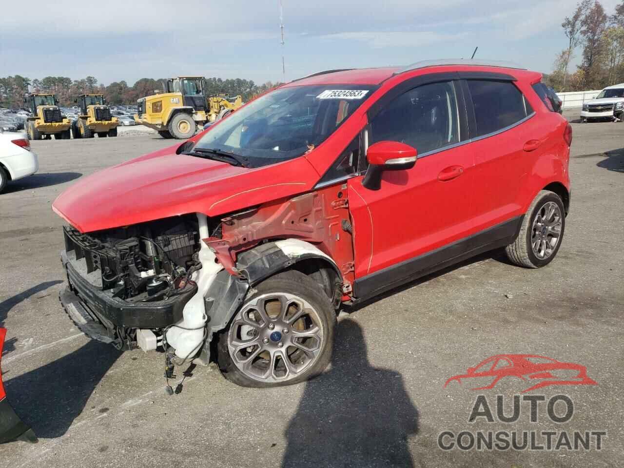 FORD ECOSPORT 2019 - MAJ3S2KE7KC286822