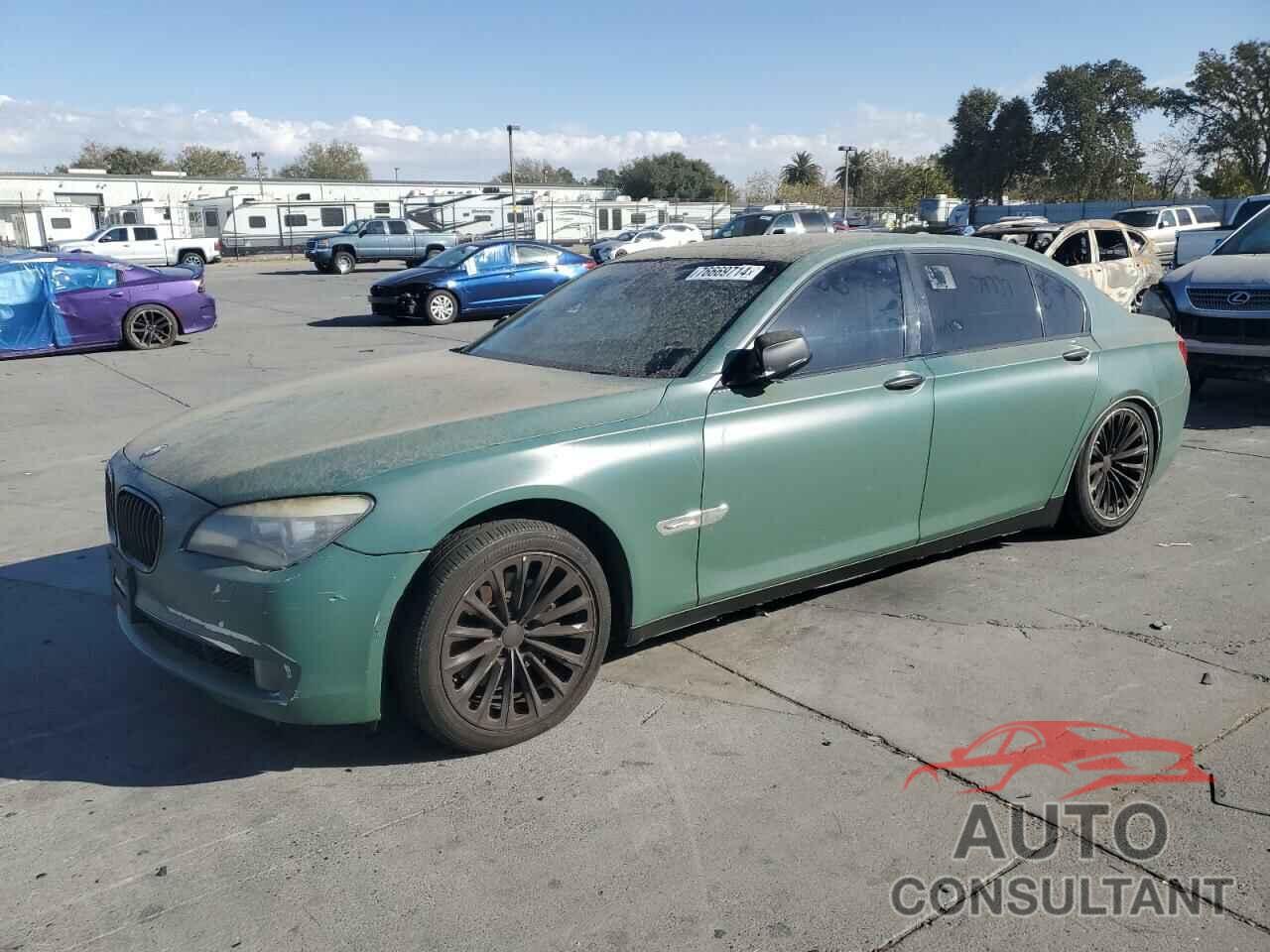 BMW 7 SERIES 2011 - WBAKB4C53BC574091