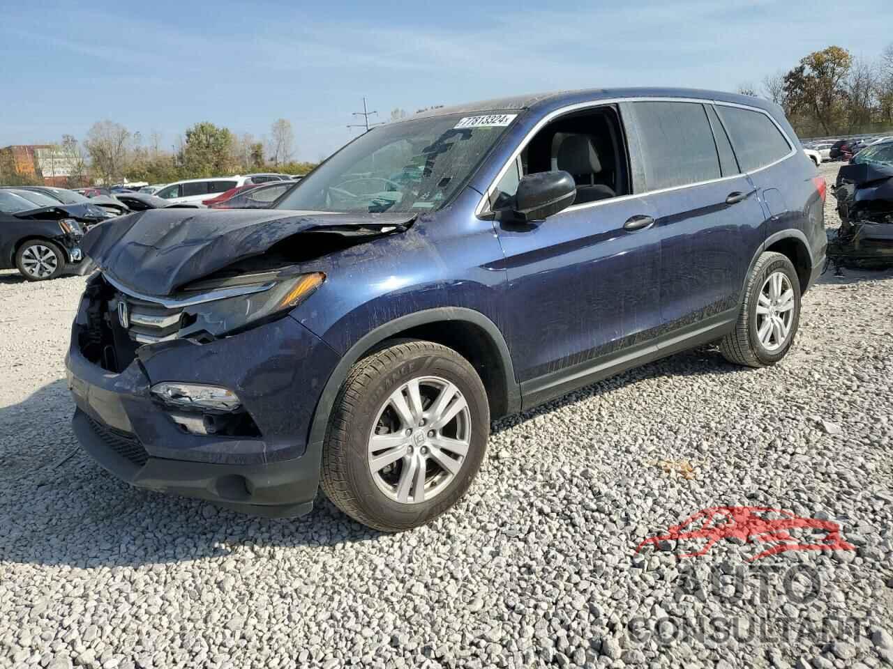 HONDA PILOT 2016 - 5FNYF6H10GB091185