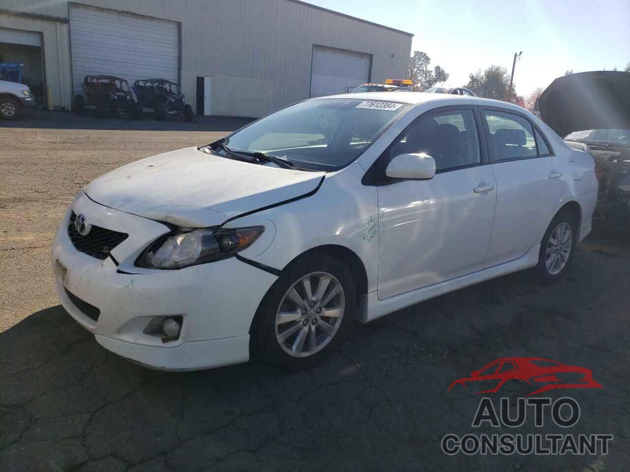 TOYOTA COROLLA 2009 - 1NXBU40E39Z124328