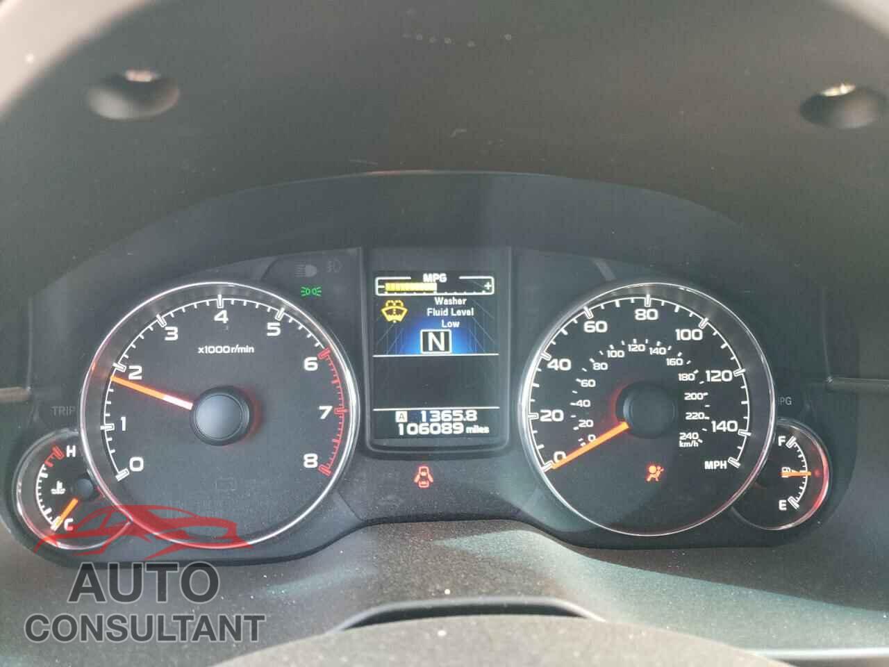 SUBARU OUTBACK 2013 - 4S4BRBKC1D3208888