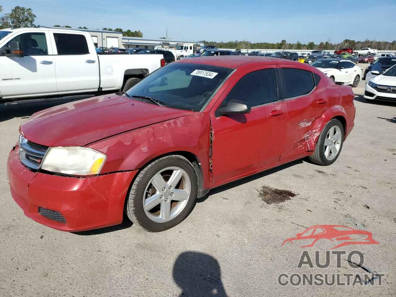 DODGE AVENGER 2013 - 1C3CDZAB9DN648973