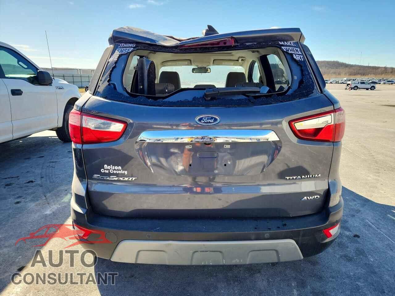 FORD ECOSPORT 2019 - MAJ6S3KL1KC288986