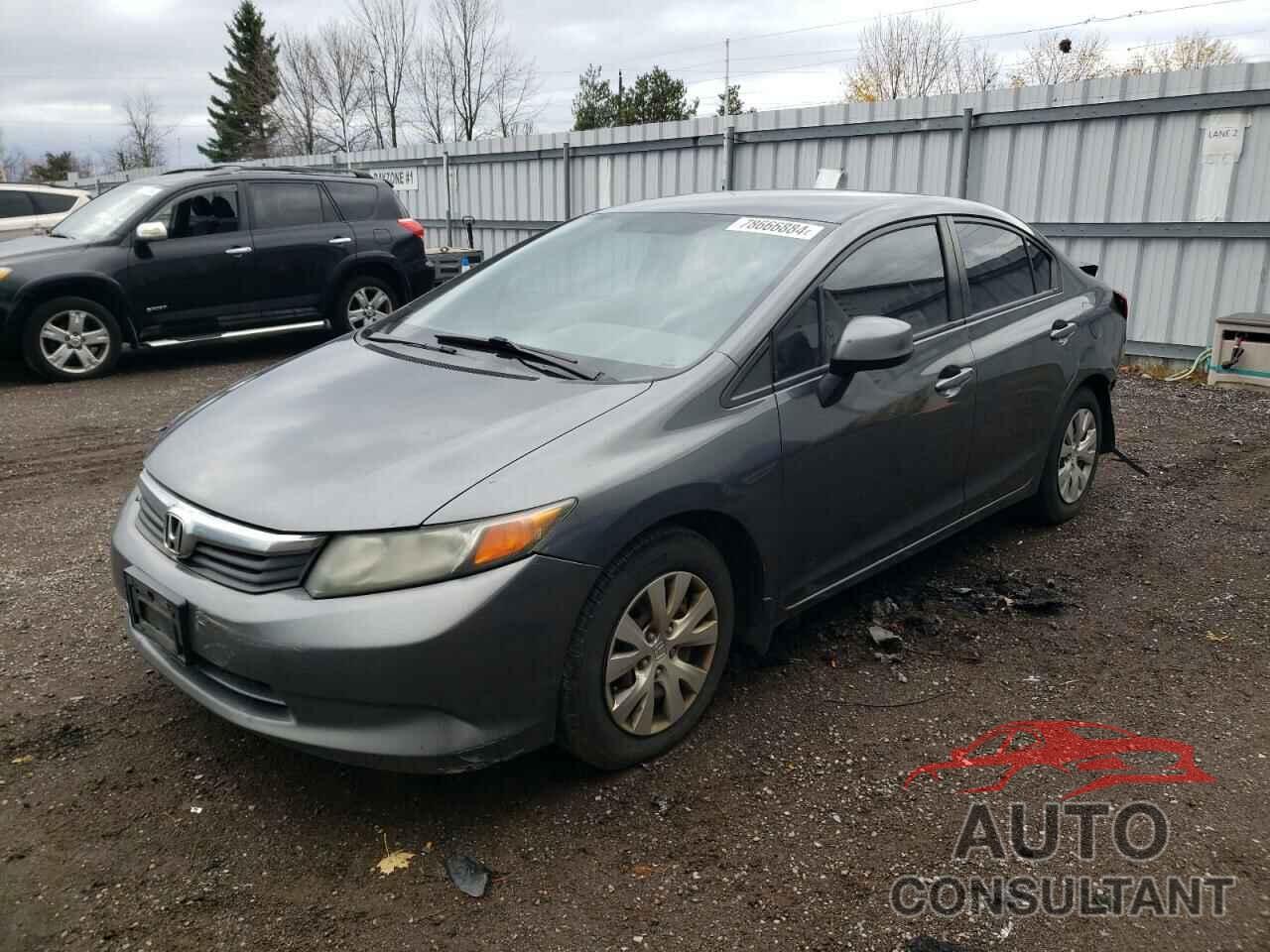 HONDA CIVIC 2012 - 2HGFB2F49CH121847