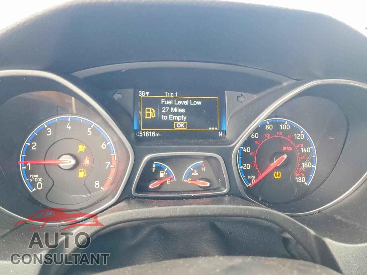 FORD FOCUS 2016 - WF0DP3TH7G4115386