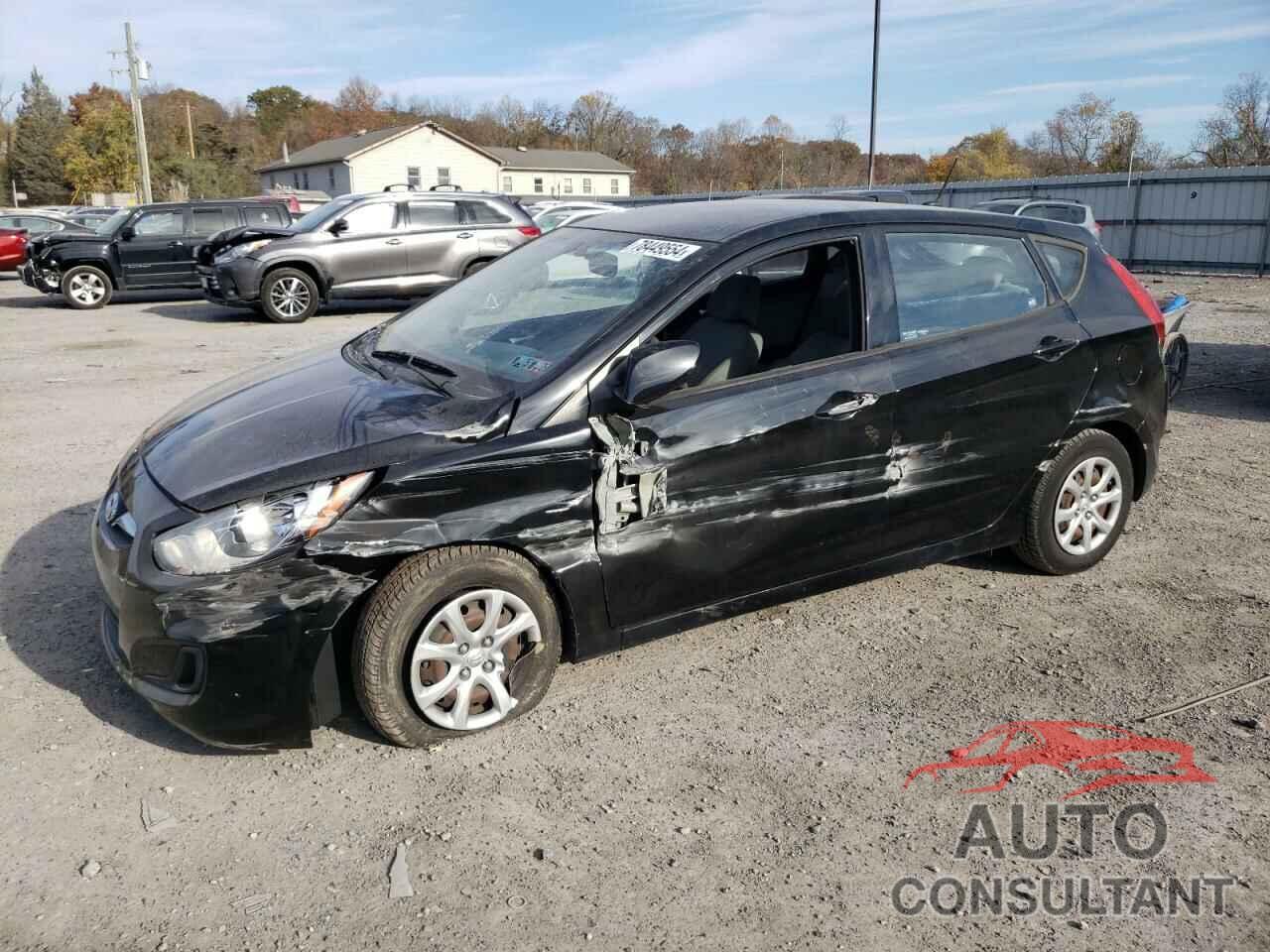 HYUNDAI ACCENT 2013 - KMHCT5AE6DU134176