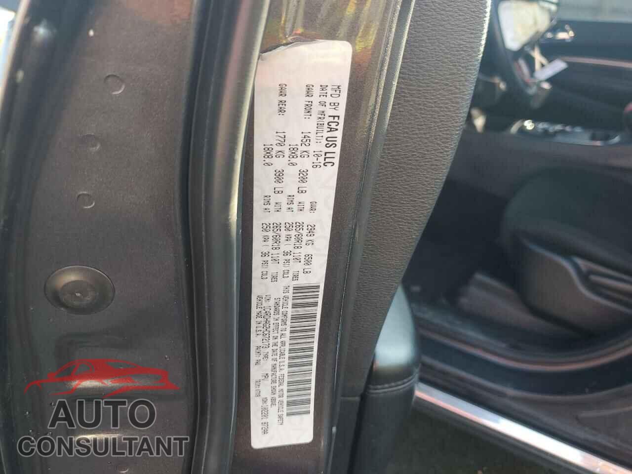 DODGE DURANGO 2017 - 1C4RDHAG2HC672173
