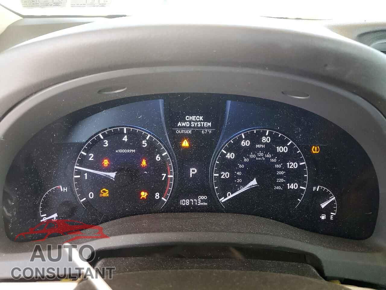 LEXUS RX 350 2013 - 2T2BK1BA7DC192510