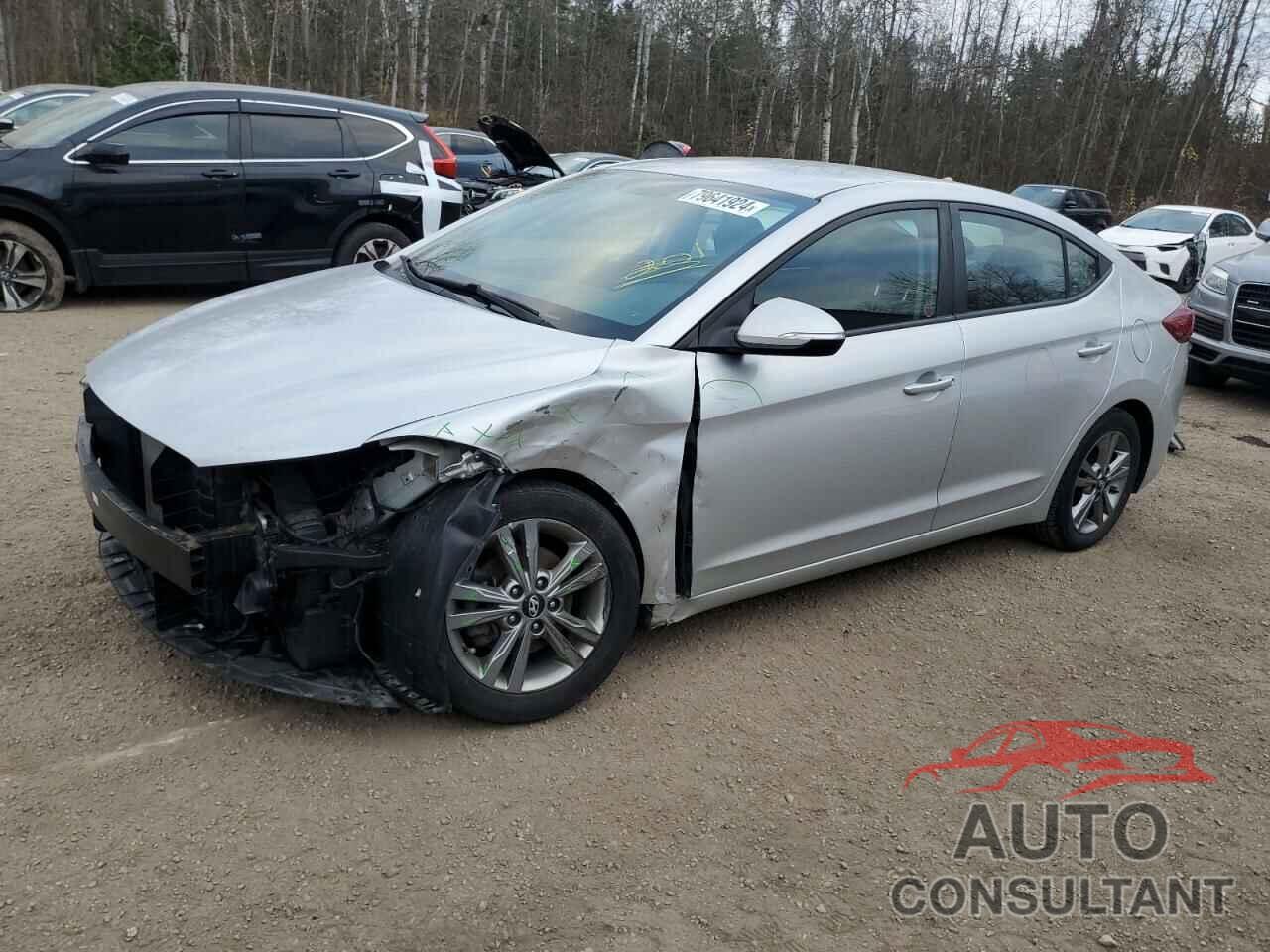 HYUNDAI ELANTRA 2017 - KMHD84LF3HU321306