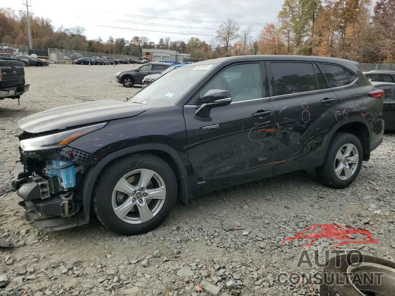 TOYOTA HIGHLANDER 2021 - 5TDBBRCH7MS518229