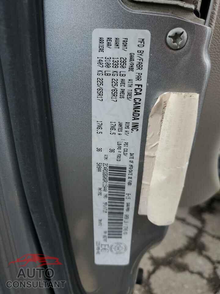 DODGE CARAVAN 2016 - 2C4RDGBG0GR115440