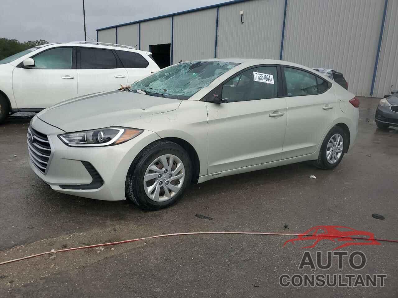 HYUNDAI ELANTRA 2017 - KMHD74LF9HU407707