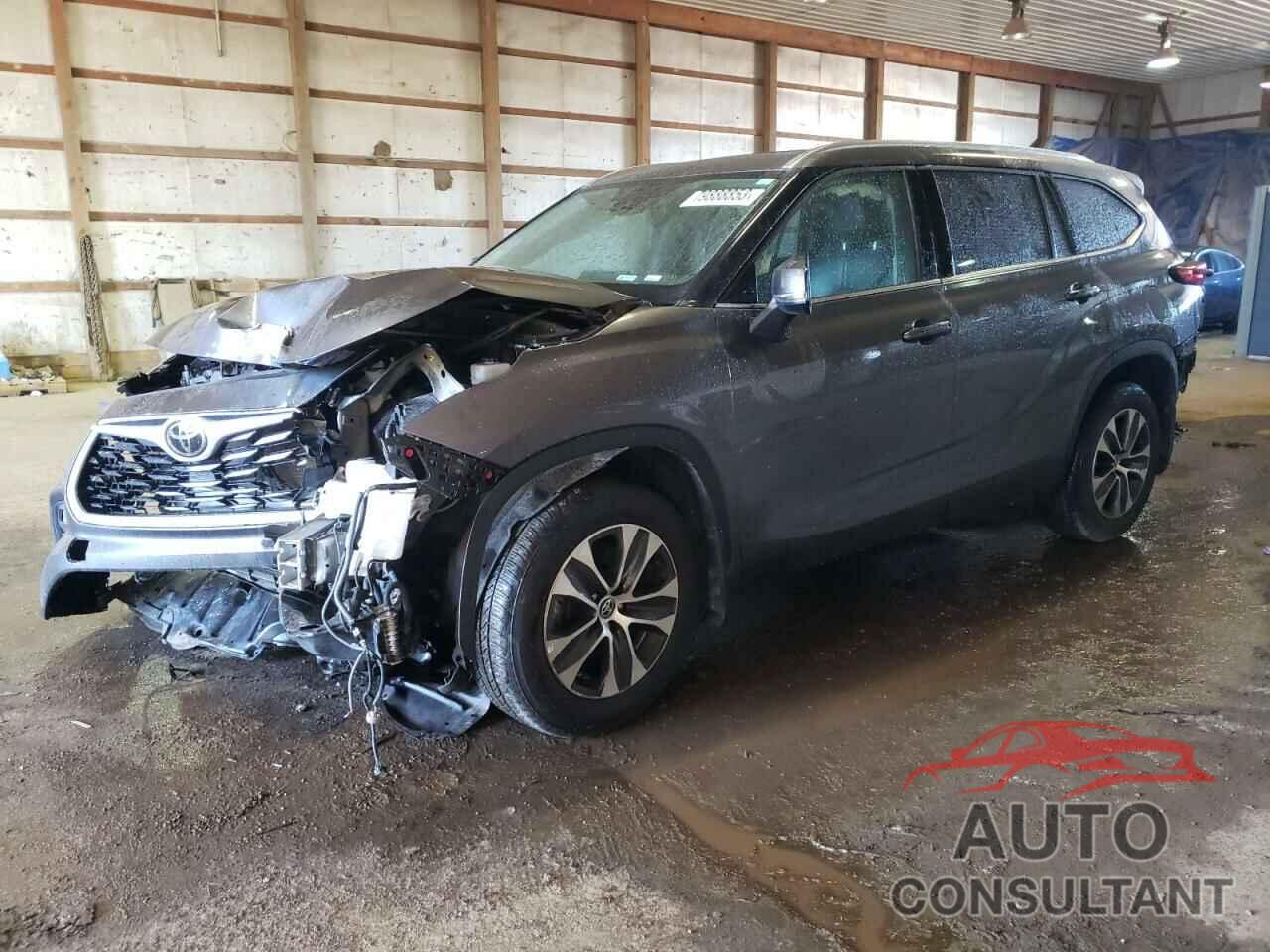 TOYOTA HIGHLANDER 2021 - 5TDGZRBH2MS125936