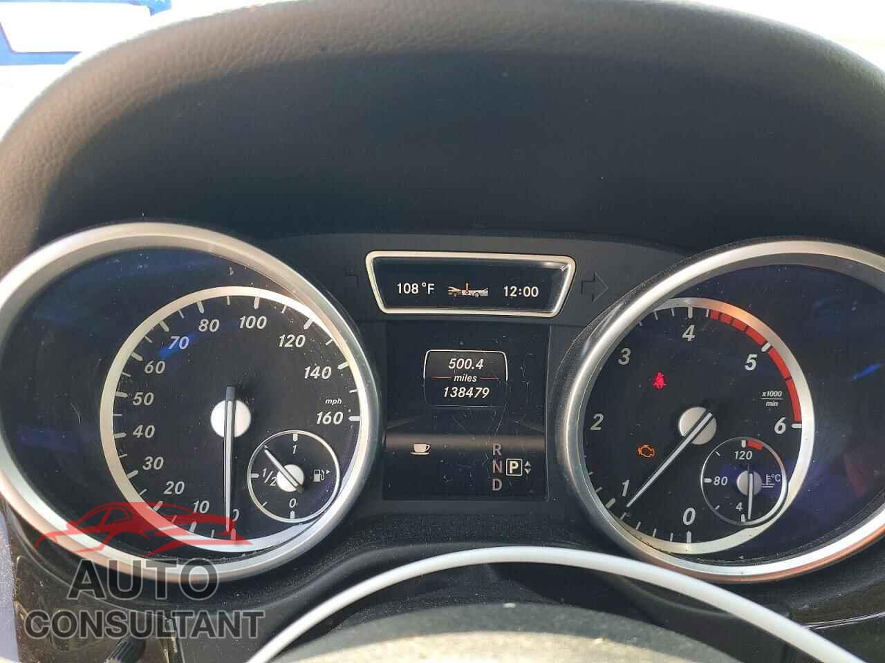 MERCEDES-BENZ M-CLASS 2013 - 4JGDA2EBXDA236980